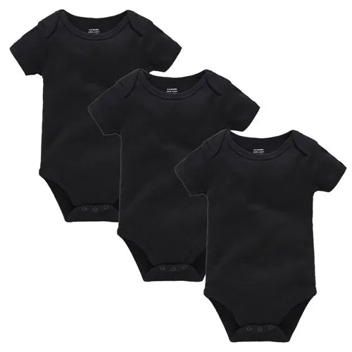 3-5 Pack Baby Unisex White Cotton Bodysuits 0-24 Months