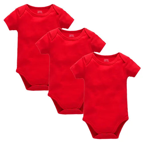 3-5 Pack Baby Unisex White Cotton Bodysuits 0-24 Months