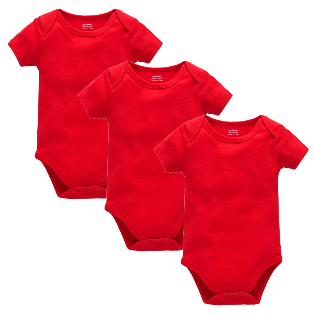 3-5 Pack Baby Unisex White Cotton Bodysuits 0-24 Months