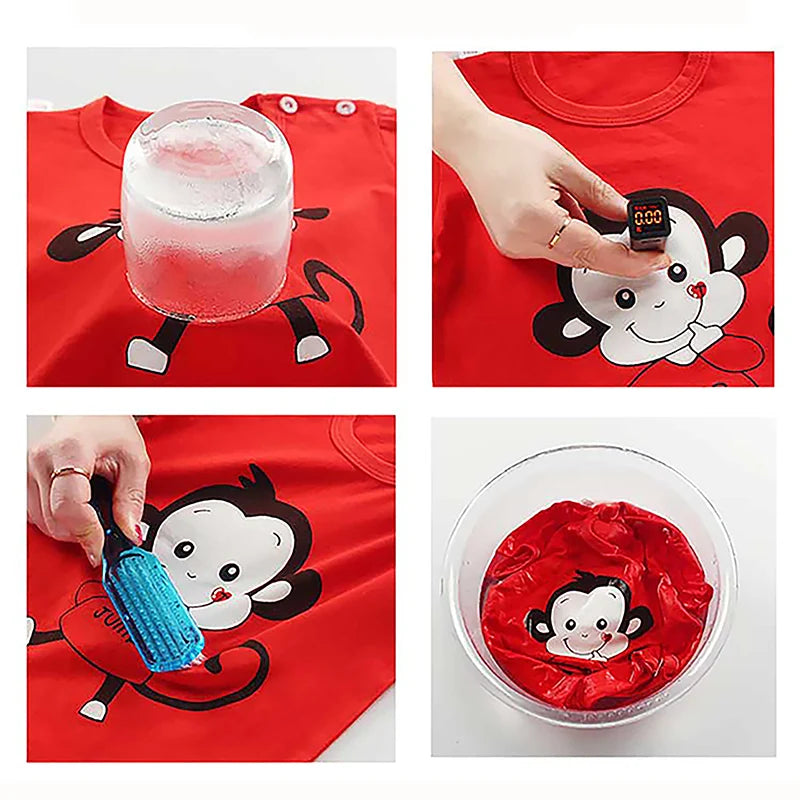 Kids Cotton Cartoon T-Shirt & Shorts Summer Clothing Set