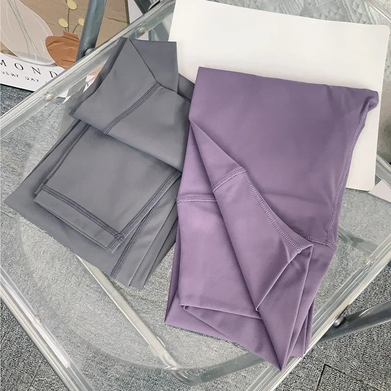 Women's High Waist Yoga Leggings Quick-Dry Gym Workout Pants
