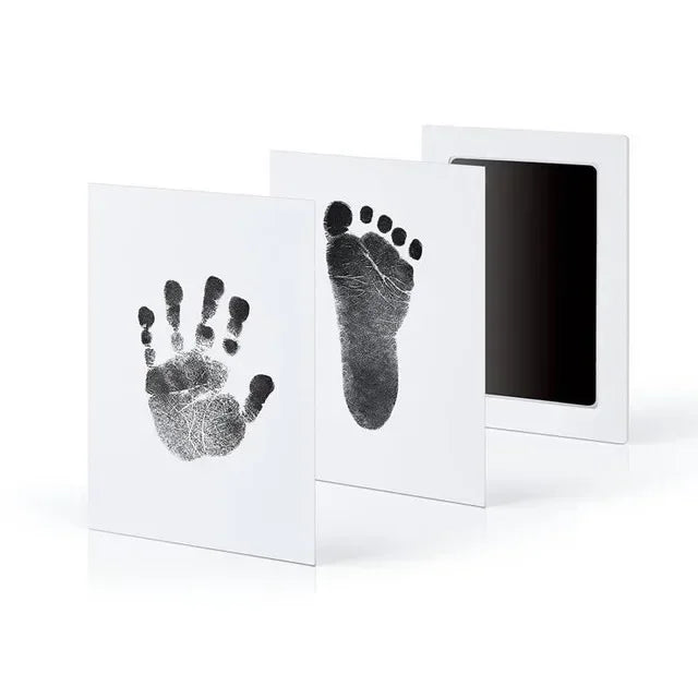 Newborn Baby DIY Hand & Footprint Kit Ink Pad Photo Frame Gift