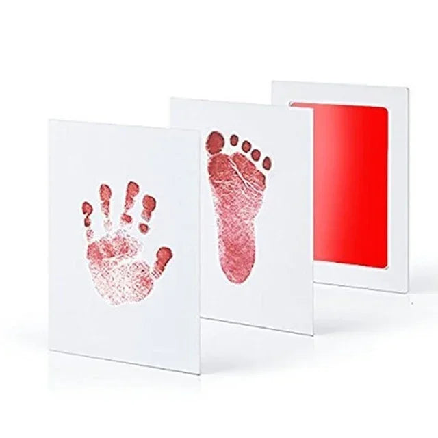 Newborn Baby DIY Hand & Footprint Kit Ink Pad Photo Frame Gift