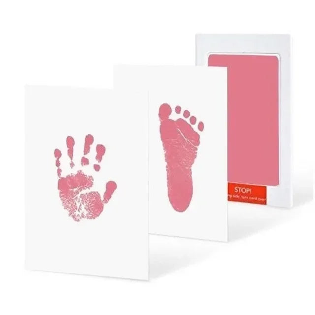 Newborn Baby DIY Hand & Footprint Kit Ink Pad Photo Frame Gift