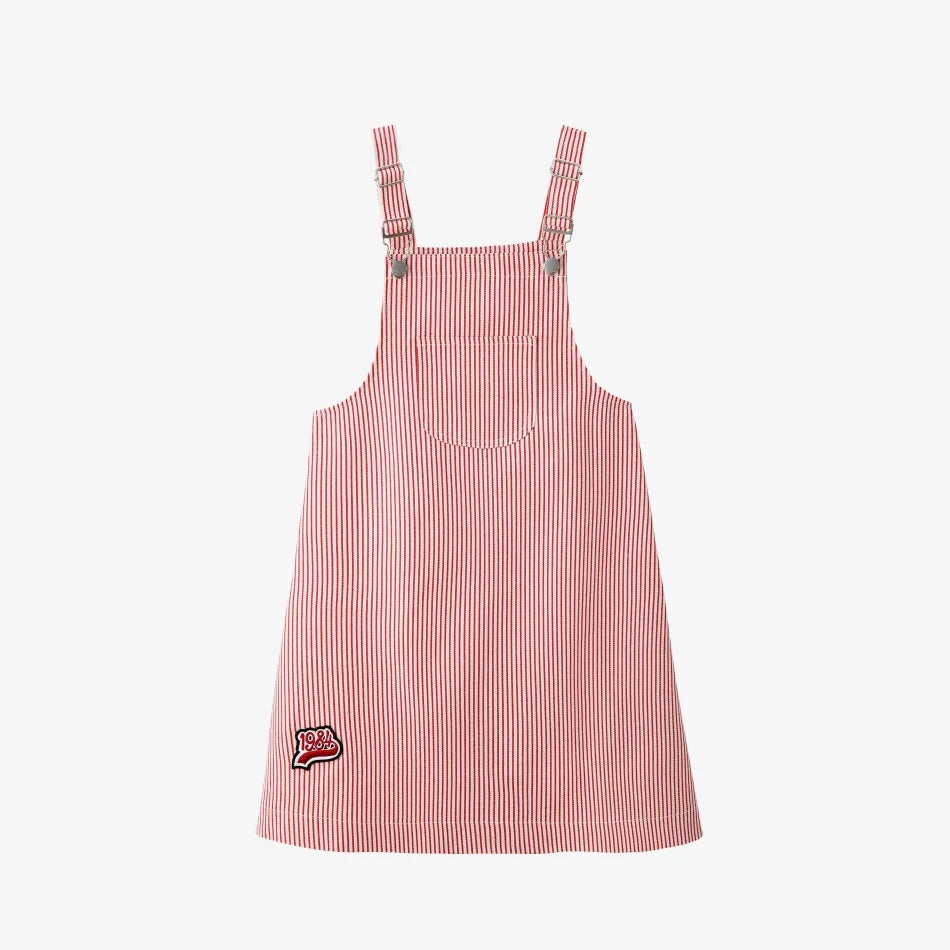 Kids Pinstripe Denim Family Matching Clothing Collection