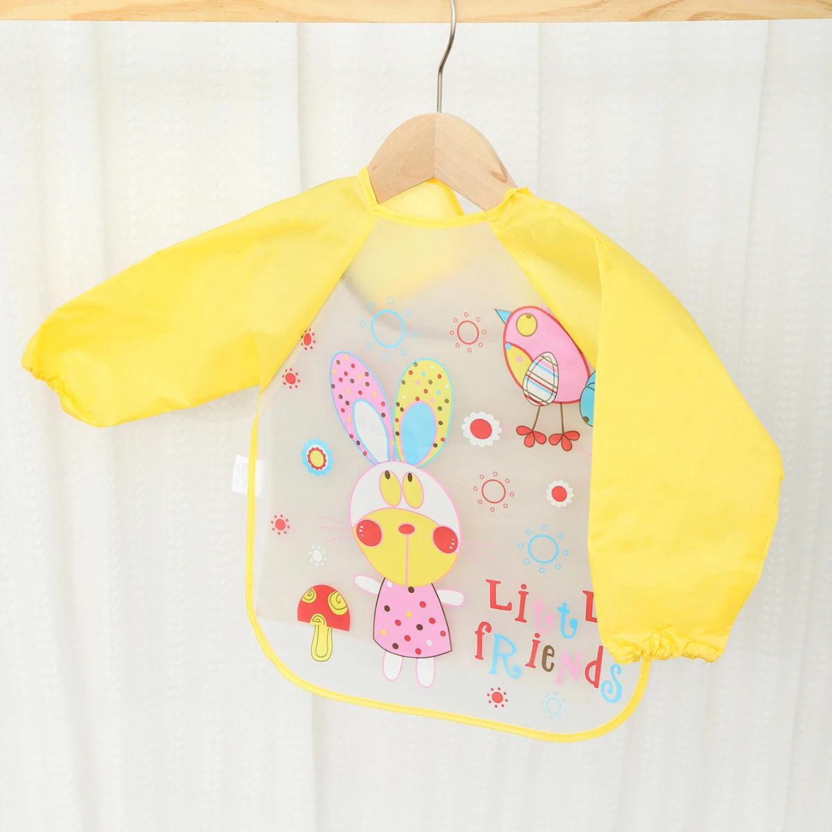Waterproof Full Sleeve Baby Feeding Bib Smock Apron – EVA