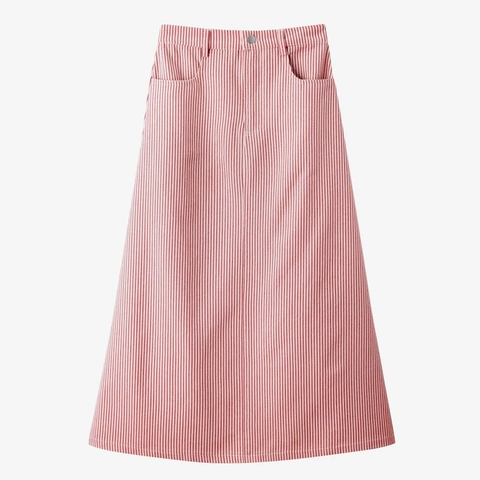 Kids Pinstripe Denim Family Matching Clothing Collection