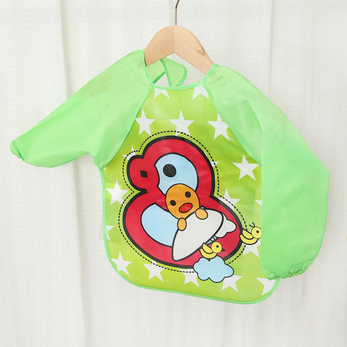 Waterproof Full Sleeve Baby Feeding Bib Smock Apron – EVA