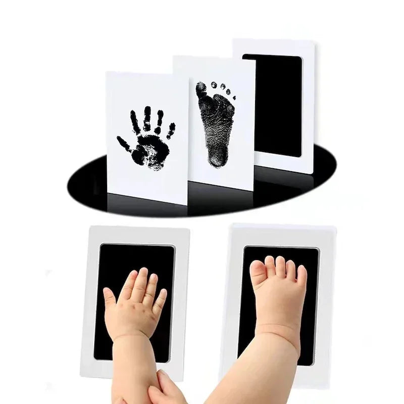 Newborn Baby DIY Hand & Footprint Kit Ink Pad Photo Frame Gift