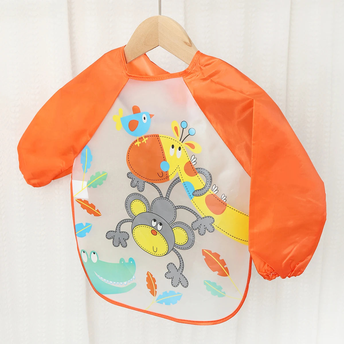 Waterproof Full Sleeve Baby Feeding Bib Smock Apron – EVA