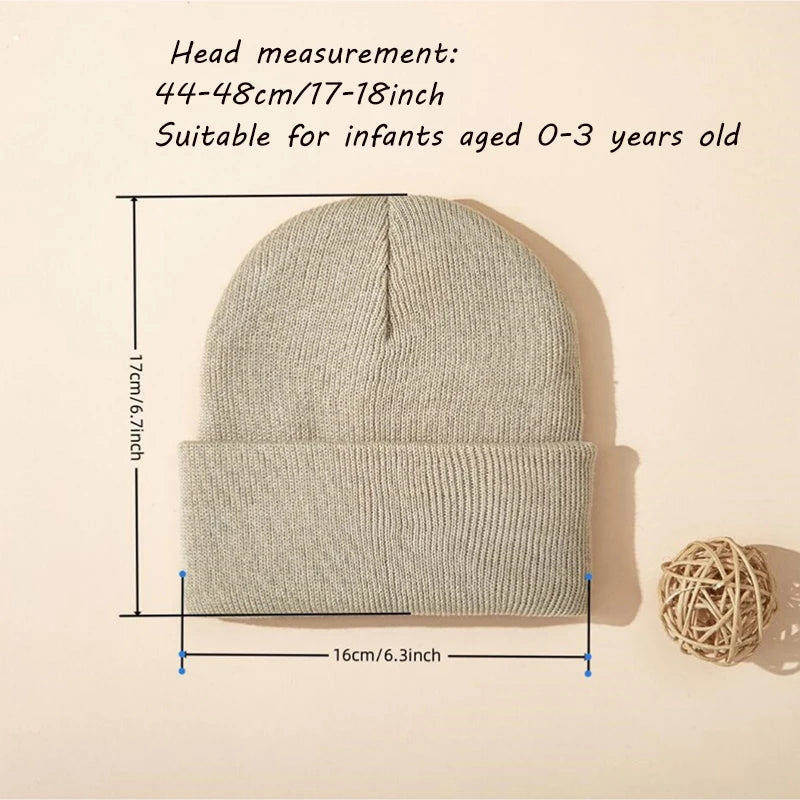 Soft Knitted Baby Hat for Newborns & Toddlers
