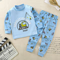 Kids Cotton Autumn Winter Clothing Pants Sleepwear Set Christmas