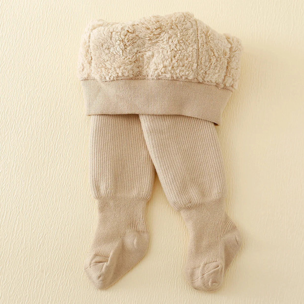 Baby Girls Polar Fleece Striped Warm Leggings Tights Winter