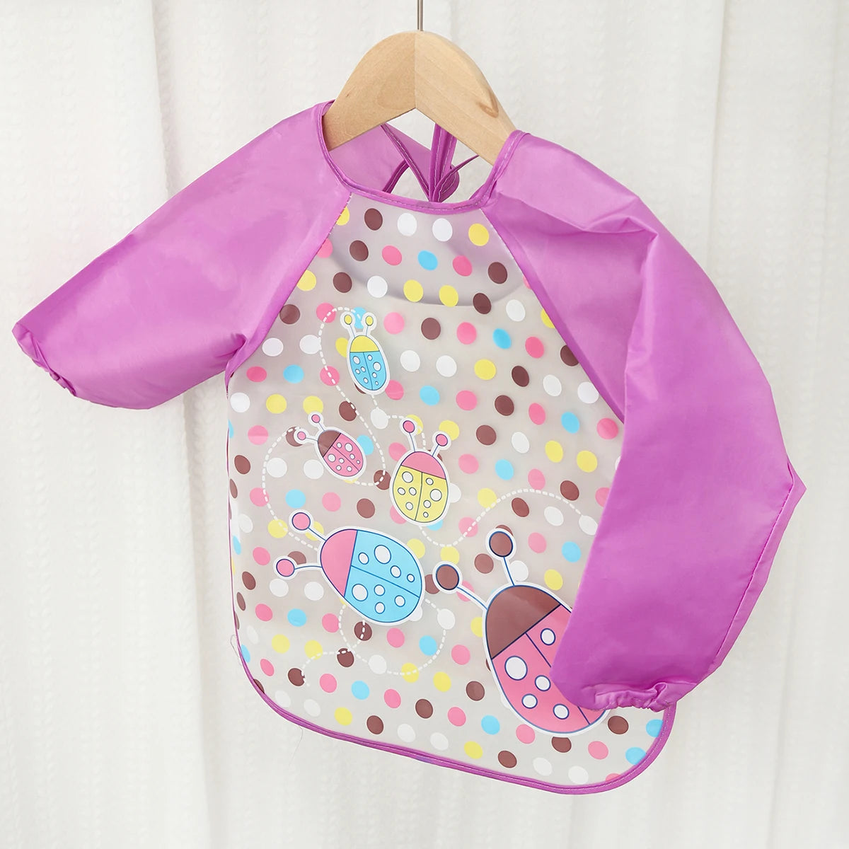 Waterproof Full Sleeve Baby Feeding Bib Smock Apron – EVA