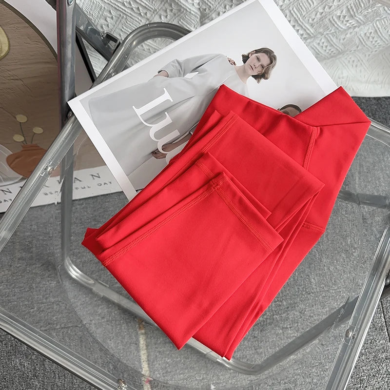 Women's High Waist Yoga Leggings Quick-Dry Gym Workout Pants