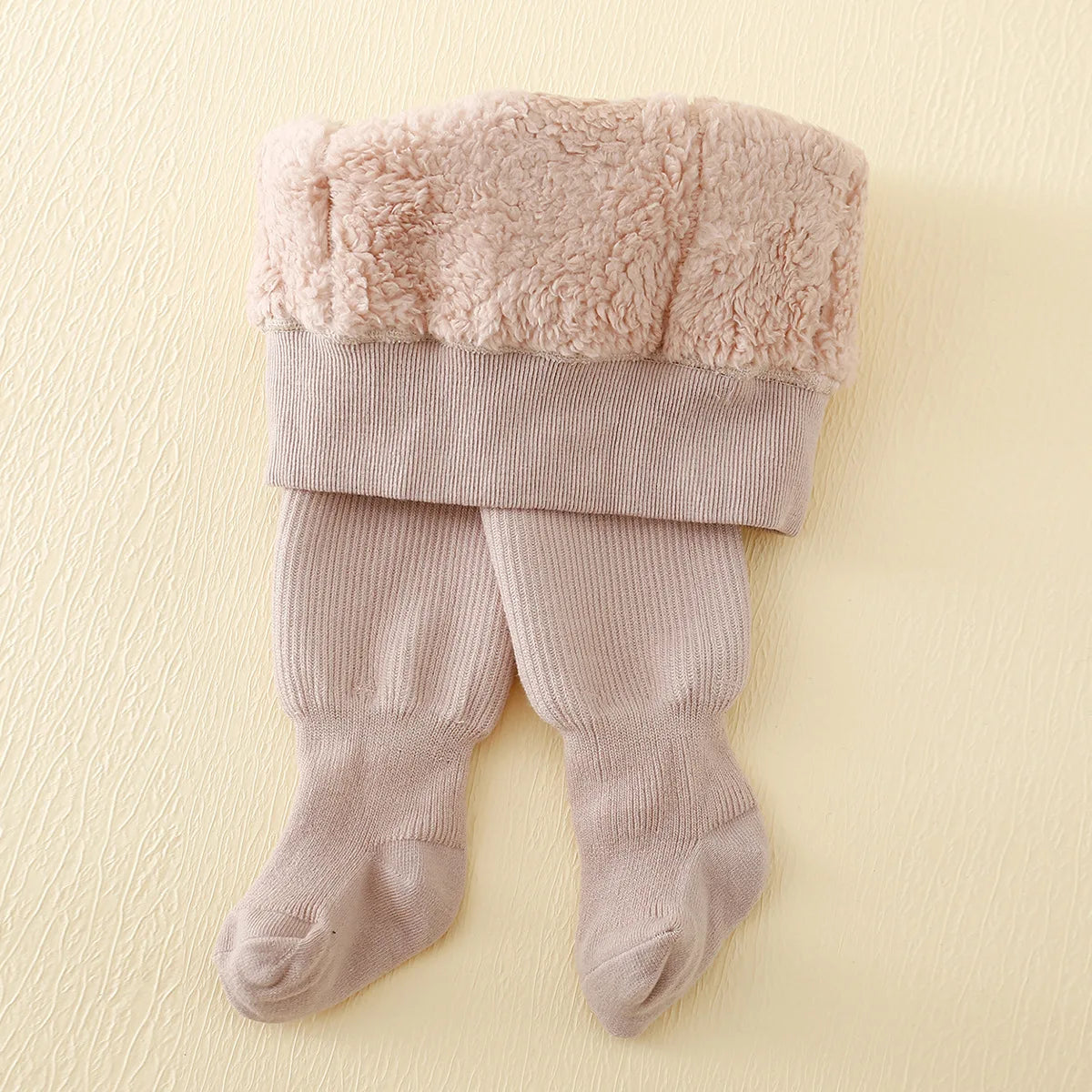 Baby Girls Polar Fleece Striped Warm Leggings Tights Winter