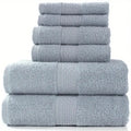 Soft Absorbent Cotton Bath Towel Solid Color Multipurpose