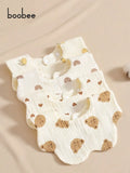 4-Pack Ultra-Soft Baby Bibs with Snap Button | Ages 0-3