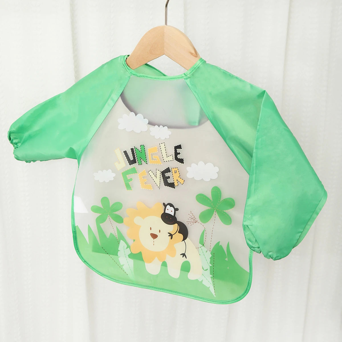 Waterproof Full Sleeve Baby Feeding Bib Smock Apron – EVA