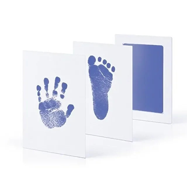 Newborn Baby DIY Hand & Footprint Kit Ink Pad Photo Frame Gift