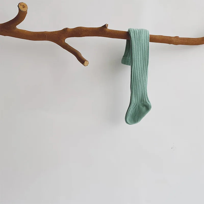 Baby Girl Cotton Knitted Tights & Pantyhose for Toddlers