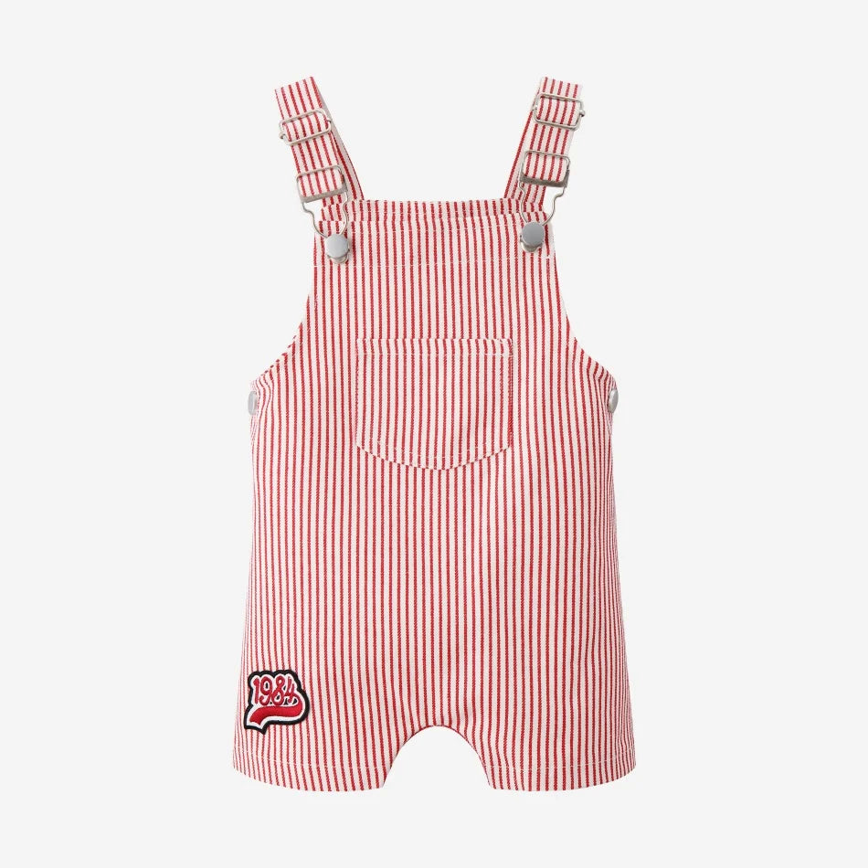 Kids Pinstripe Denim Family Matching Clothing Collection