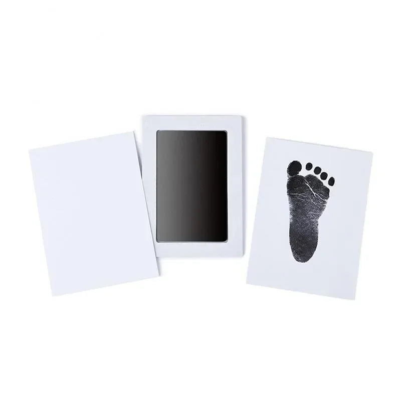Newborn Baby DIY Hand & Footprint Kit Ink Pad Photo Frame Gift
