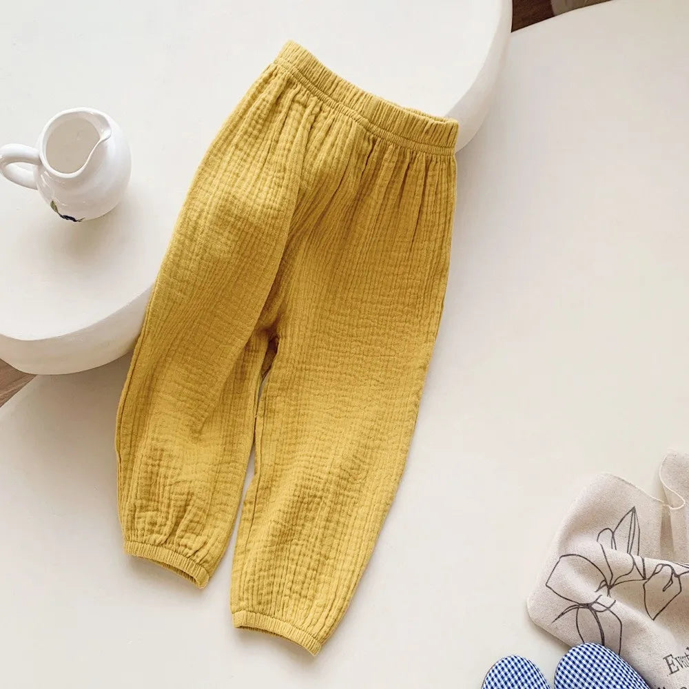 Toddler Mosquito Resistant Casual Loose Pants Boys Girls
