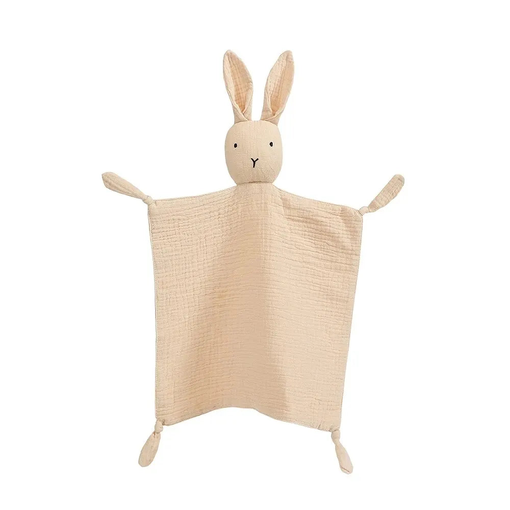 Muslin Baby Comfort Towel Soft Newborn Sleep Soothe Doll