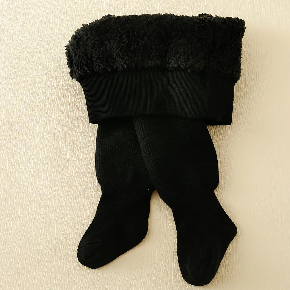 Baby Girls Polar Fleece Striped Warm Leggings Tights Winter