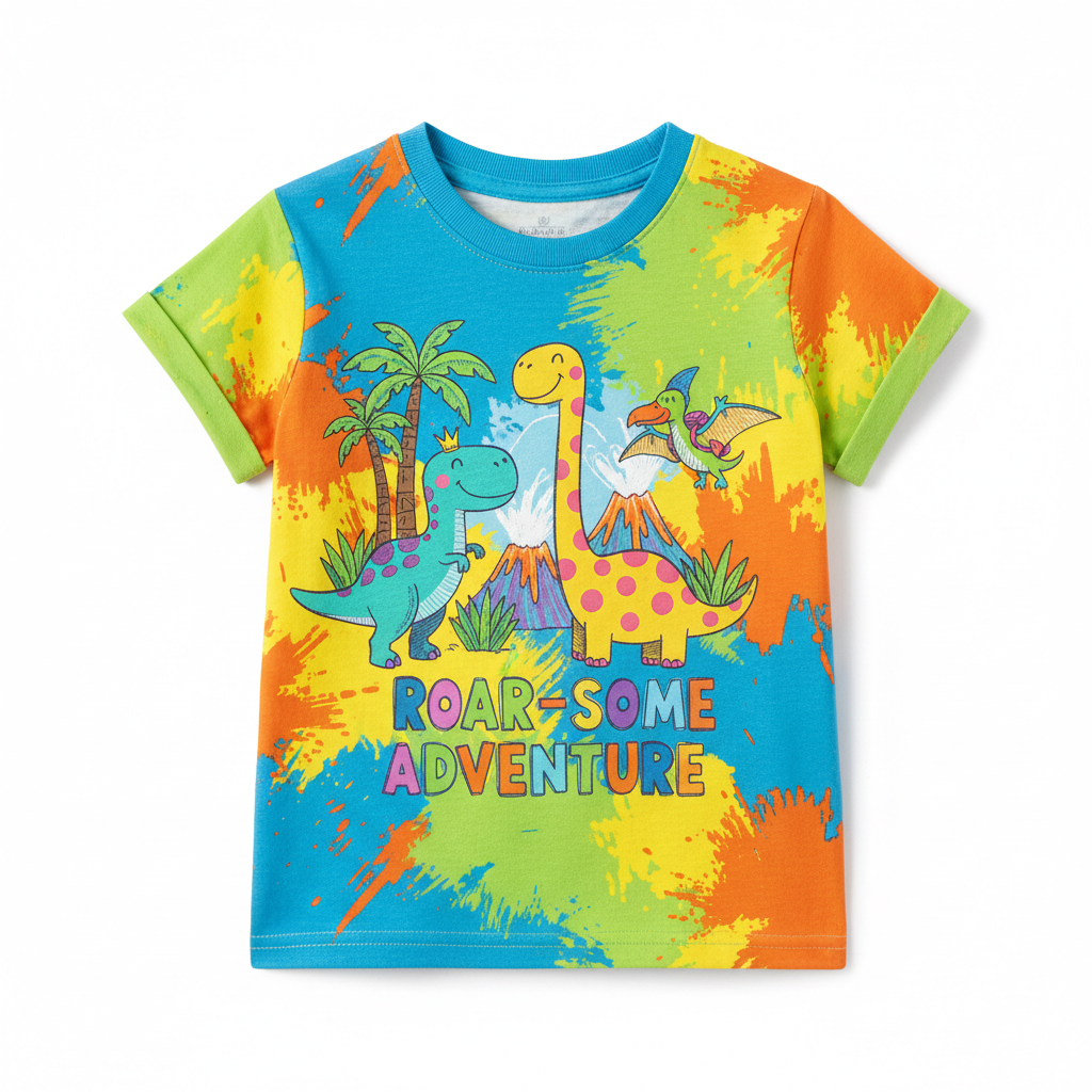 Kids Dinosaur Graphic T-Shirt